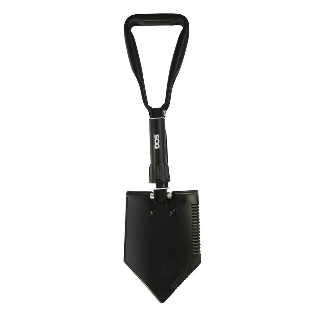 SOG XL ENTRENCHING TOOL BLK W/SHEATH