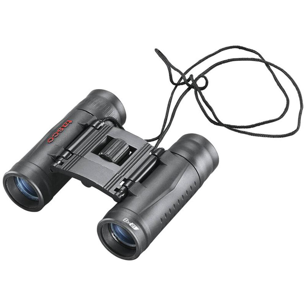 TASCO BINOCULAR ESSENTIALS - 8X21 ROOF PRISM BLACK