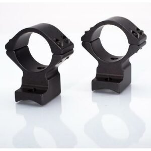 Talley Weatherby 307 Scope Rings 1" Low Extended Black