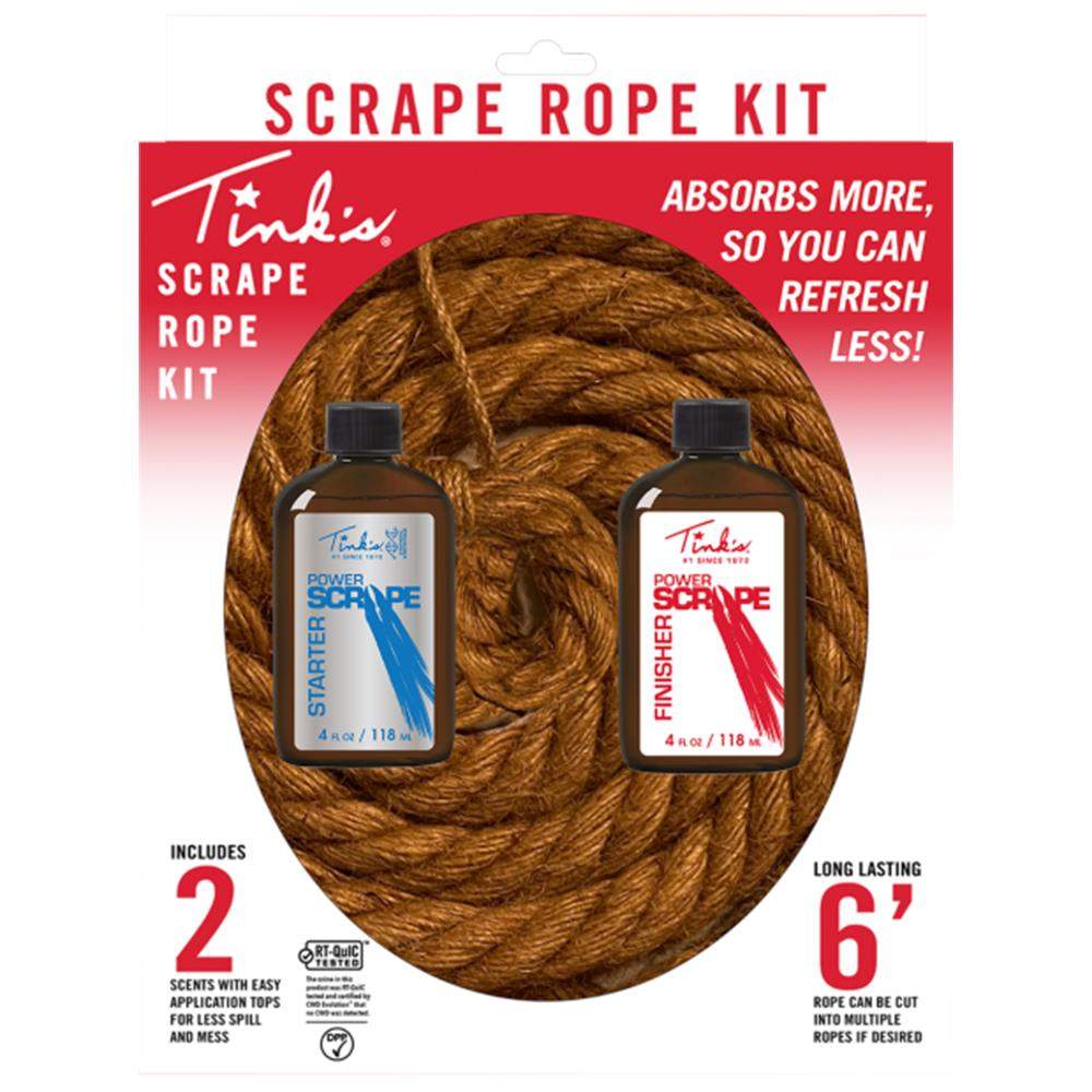 TINKS POWER SCRAPE ROPE KIT - 6FT ROPE STARTER AND FINISHER