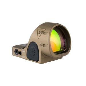 TRIJICON SRO ADJ SIGHT LED 2.5 MOA BRWN