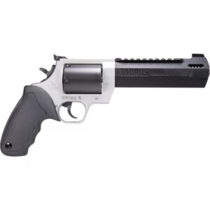 Taurus revolver handgun on white background