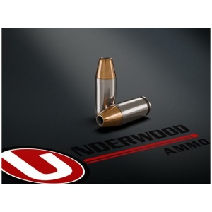 Underwood Ammo bullets on branded background