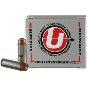 Underwood Ammo Handgun Ammunition .50 AE 300gr JHP 1580 fps 20/ct