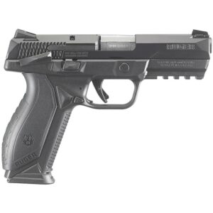 Ruger American Duty Frame Handgun 9mm Luger 10rd Magazine 4.2" Barrel Black with Safety