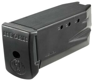 Ruger Handgun Magazine W/Extended Finger Plate for SR40C .40 S&W 9rds Black