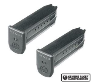 Ruger magazine pair, genuine factory accessory.
