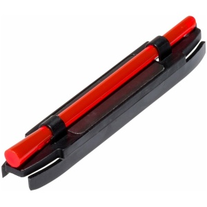 Red breaker bar with black handle