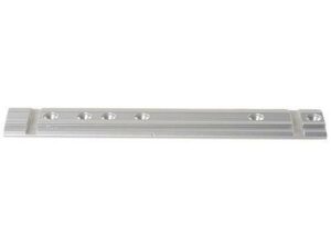 Weaver 1-Piece .22 Tip-Off Adapter Scope Base for Ruger -Silver - #TO-9S Fits Detachable Top Mount Scope Rings or Tip-Off Scope Rings