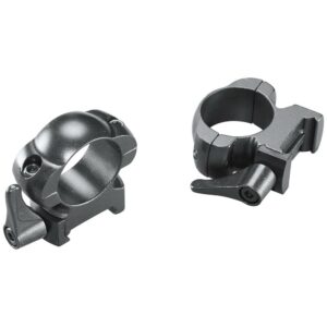 Weaver Grand Slam Leaver-Lok Top Mount Steel Scope Rings 1" X- High Matte