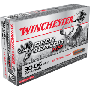 Winchester Deer Season XP 30-06 ammunition box