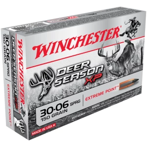 Winchester Deer Season XP 30-06 ammunition box