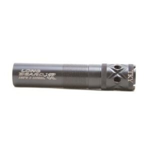 Black shotgun choke tube on white background