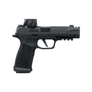 Sig Sauer P365 Fuse Comp Handgun 9mm Luger 21(2) &17(1)rd Magazines 3.7" Barrel Black Modular Polymer Grip Romeo Sig Loc
