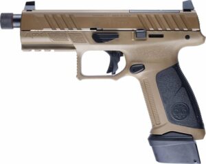 Beretta APX-A1 Full Tactical FDE Handgun 9mm Luger 21rd Magazines(3) 4.8" Threaded Barrel Optic Ready