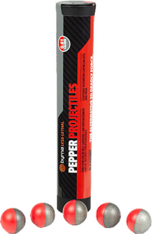 BYRNA PEPPER PROJECTILES 5-CT - TUBE .61 CAL FITS CL LAUNCHER