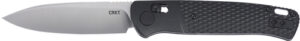 CRKT COUNTERPART 3.38" PLAIN - EDGE BLACK CROSSBAR LOCK