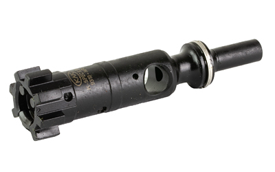 Black metal firearm muzzle device component