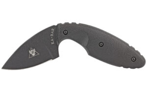 KA-BAR TDI KNIFE PLAIN EDGE - 2.3125" W/SHEATH BLACK