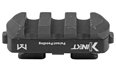 Black metal rail mount labeled J-KAT