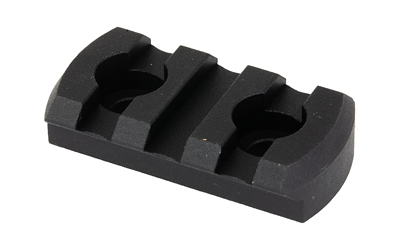 Black Picatinny rail mount for accessories