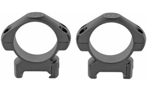 Pair of black rifle scope rings
