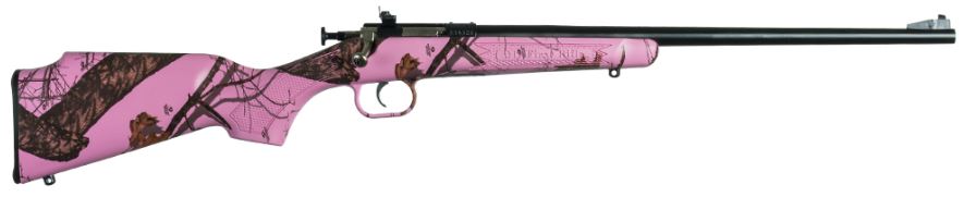 CRICKETT RIFLE G2 22LR - BLUED/MOSSY OAK PINK BLAZE