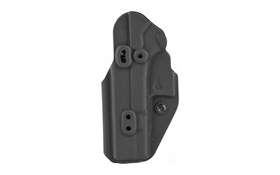 Black molded concealed carry pistol holster
