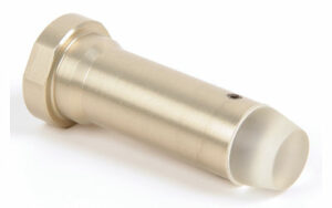 Metallic nozzle with hexagonal base