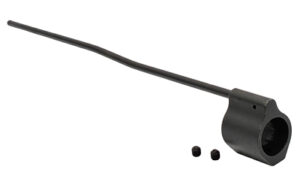 AR-15 gas block with tube and screws.
