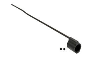 Rifle gas tube with block and screws