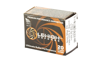 Lehigh Defense premium ammunition box.