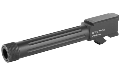 Alpha Wolf 9mm threaded pistol barrel