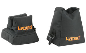 Black Lyman rifle shooting rest bags