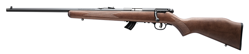 SAVAGE MARK II GL 22LR 21" - LH ACCU TRIG BLUED/HARDWOOD