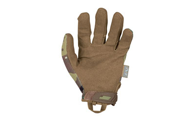 Brown tactical glove with reinforced knuckles