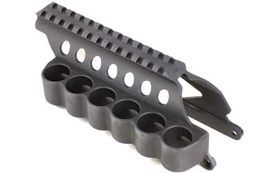 Black metal knuckle duster with top rail