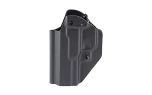 Black polymer inside-the-waistband handgun holster
