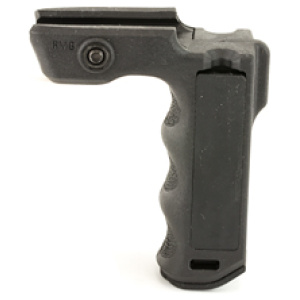 Black vertical foregrip for firearm
