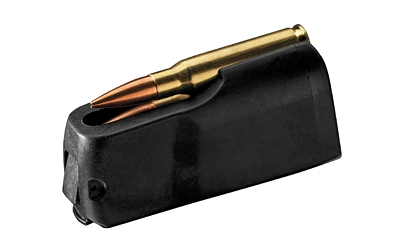 Rifle magazine with two visible cartridges
