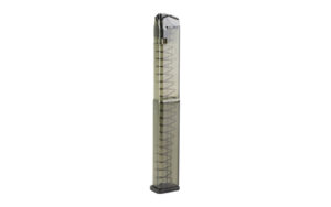 Elite Tactical Systems Carbon Smoke Handgun Magazine for Glock 17 9mm Luger 40/rd