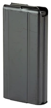 Black rifle magazine standing upright