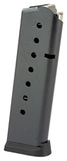 Pistol magazine with visible bullet slots