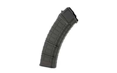Black rifle magazine on white background