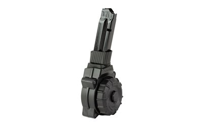 High-capacity rifle drum magazine with extended clip