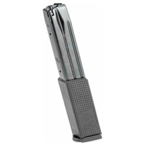 Extended gun magazine for firearms
