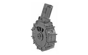 High-capacity rifle drum magazine