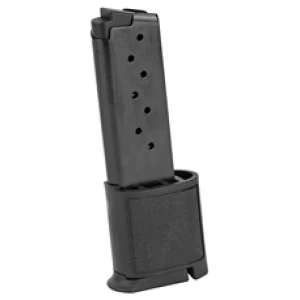 Pistol magazine on white background