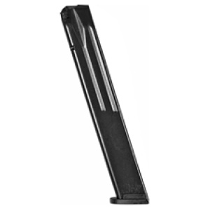 Black rectangular metal object with flat base