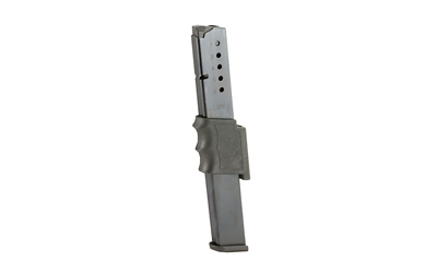 Gun magazine on white background